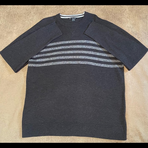 Men’s SMARTWOOL SPARWOOD CREWNECK SWEATER Gray XL - Picture 2 of 10